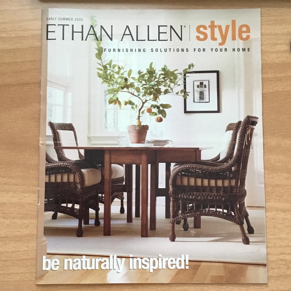 Ethan Allen Style Home Accents Magazine